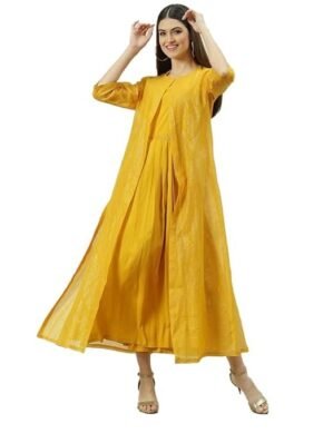 Zenova BIBA Women's Fit and Flare Knee Length Dress (M)