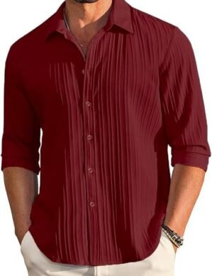 Nexora CB-COLEBROOK Men's Casual Button Down Shirts. (XXL)