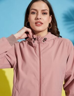 Zenova Sneekfit Women's Polyester Windcheater Jacket. (XL)