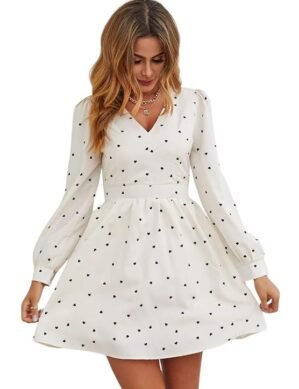 Nexora GRECIILOOKS Western Dresses for Women A-Line Above Knee-Length Dress. (XXL)