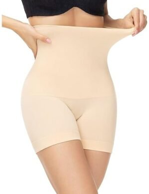 Voltrix Kaththai High Waisted Premium Body Shaper Shorts Tummy Tucker. (S)