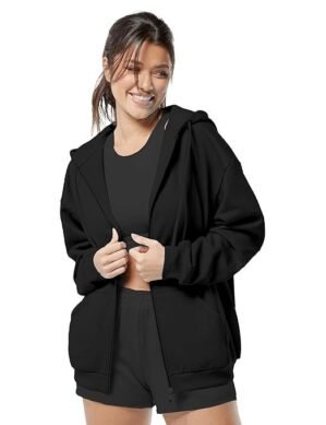 Elaro FUNKY MONKEY - Women's Teen Girl Winter Jacket Sweatshirt. (S)