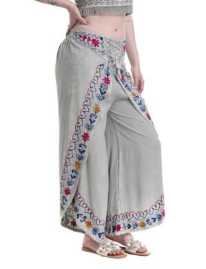 Voltrix Label of LALAJI GARMENTS Dhoti Pant Pyjama Pants Stylish Salwar Bottom Wear, Boho Yoga Harem for Regular Fit Relaxed Yoga Fitness Girls/Womens/Ladies (XXL)